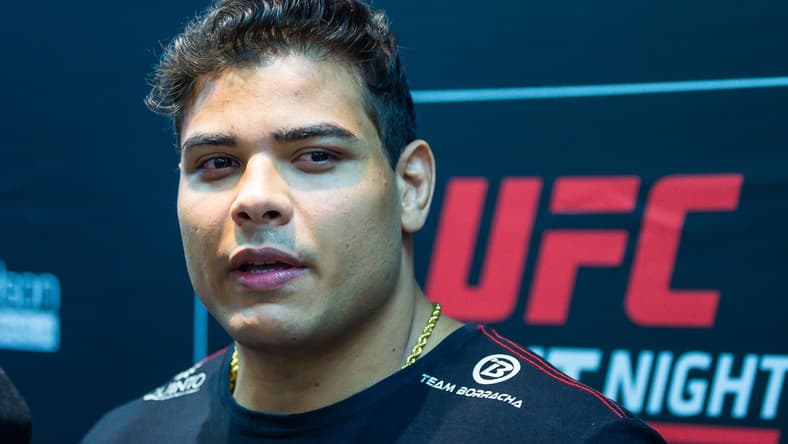 Mar 14, 2020; Brasilia, DF, Brazil; Paulo Borrachinha Costa  during UFC Fight Night at Ginasio Nilson Nelson. Mandatory Credit: Jason da Silva-USA TODAY Sports