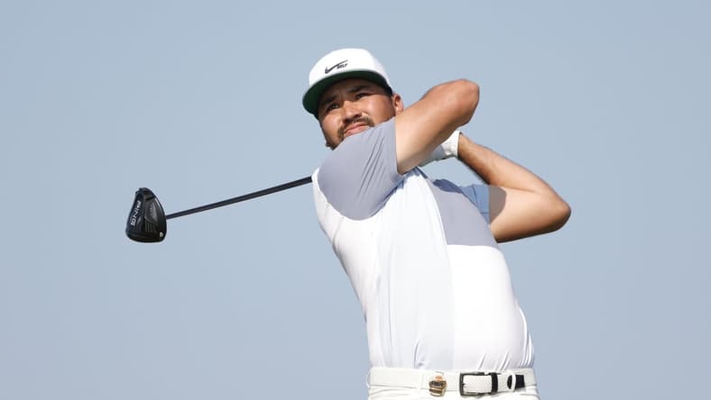 May 21, 2021; Kiawah Island, South Carolina, USA; Jason Day hits from the fifteenth tee box during the second round of the PGA Championship golf tournament. Mandatory Credit: Geoff Burke-USA TODAY Sports