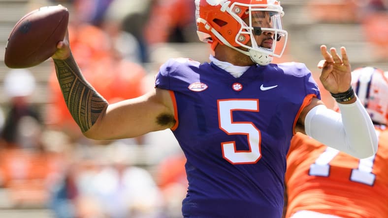 D.J. Uiagalelei's quote on pressure suggests he'll handle succeeding Trevor Lawrence