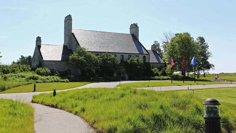 The Whistling Straits clubhouse as seen, Wednesday, July 8, 2020, near Haven in the Town of Mosel.

She Ryder Cup Postponed Gck 007