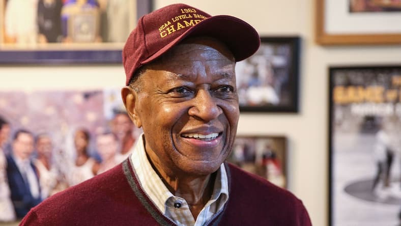 Jerry Harkness was a player on the 1963 Loyola national title basketball team; he was photographed at his home in Lawrence, Indiana, on March 28, 2018.
636579414936543741 0330 Jerry Harkness Loyola Feature Jrw02 Jpg