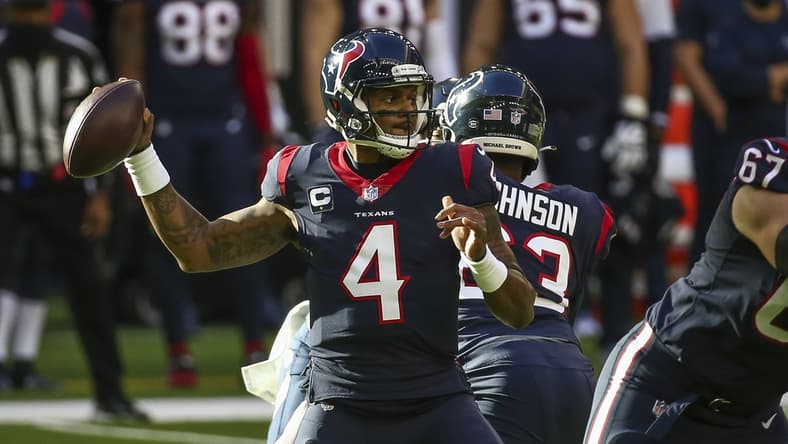 Davis Mills, Deshaun watson