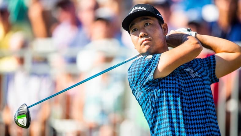 Kevin Na tees off during the QBE Shootout on Friday, Dec. 10, 2021 at Tiburon Golf Club in Naples, Fla.

Ndn 20211210 Qbe Shootout 0200