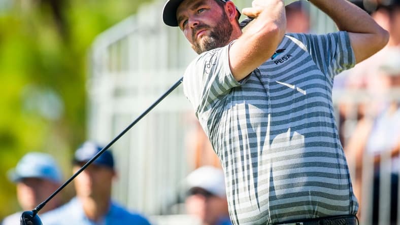 Marc Leishman tees off during the QBE Shootout on Friday, Dec. 10, 2021 at Tibur n Golf Club in Naples, Fla.
Ndn 20211210 Qbe Shootout 0237