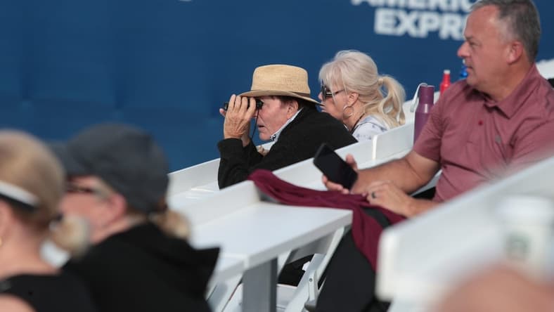 People watch The American Express Pro-Am at The Stadium Course at PGA West in La Quinta, Calif., on Wednesday, January 15, 2020.
Americanexpressgallery4355