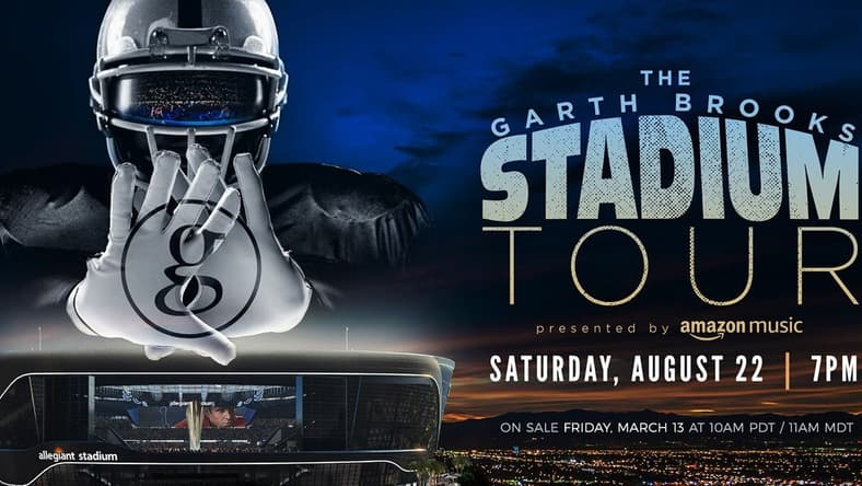 allegiant stadium garth brooks concert las vegas raiders