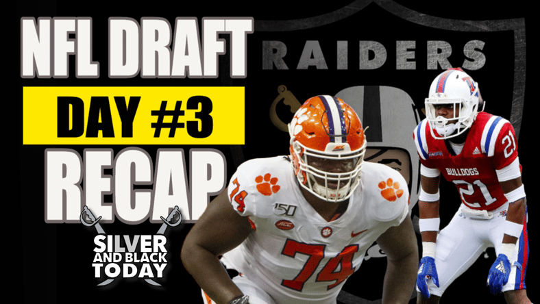 Las Vegas raiders nfl draft amik robertson john simpson