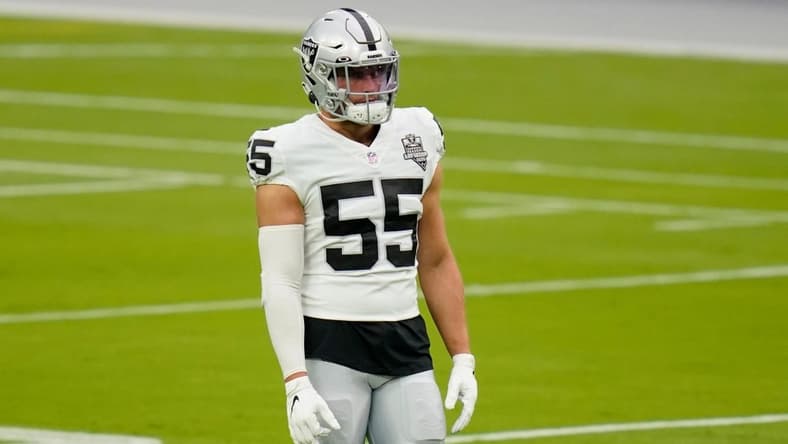 tanner muse Las Vegas Raiders waived
