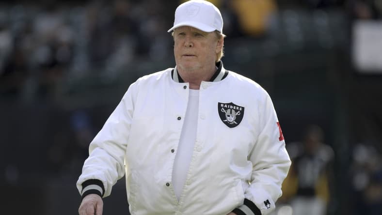 Raiders Mark Davis attends Tina Tintor funeral