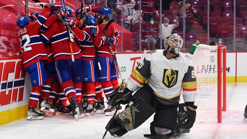 vegas golden knights montreal canadiens nhl playoffs