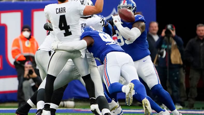 Raiders takeaways Derek Carr