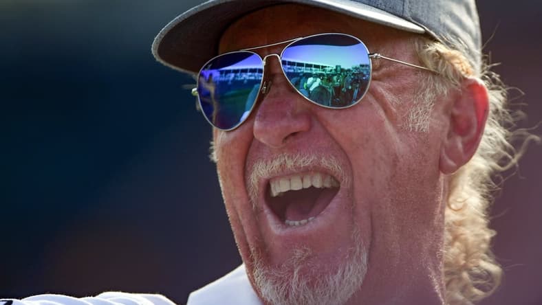 Miguel Angel Jimenez smiles after winning the Sanford International on Sunday, September 13, at the Minnehaha Country Club in Sioux Falls.

Sanford Intl Day 3 024