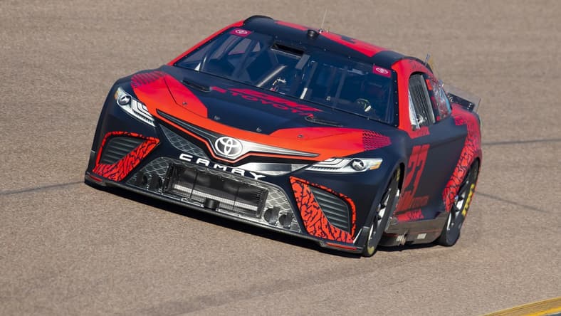 Jan 25, 2022; Avondale, AZ, USA; NASCAR Cup Series driver Kurt Busch during the Next Gen test at Phoenix Raceway. Mandatory Credit: Mark J. Rebilas-USA TODAY Sports