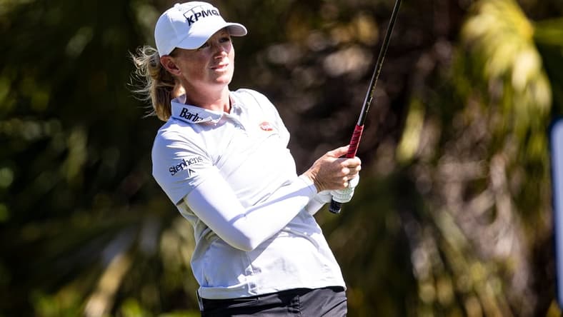 Stacy Lewis plays in the second round of the 2022 LPGA Drive On Championship at Crown Colony in Fort Myers on Friday, Feb. 4, 2022. She finished 9 under.
Stacey3