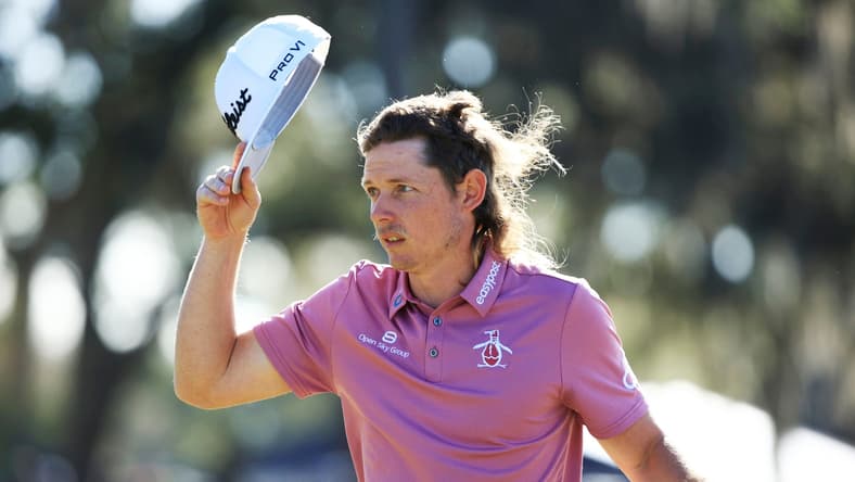 Cameron Smith acknowledges the crowd after completing his third round on 18 of the Players Stadium Course Monday, March 14, 2022 at TPC Sawgrass in Ponte Vedra Beach. Monday marked finishing third rounds and final rounds of golf for The Players Championship.
Jki 031522 Playersmoncorey 28