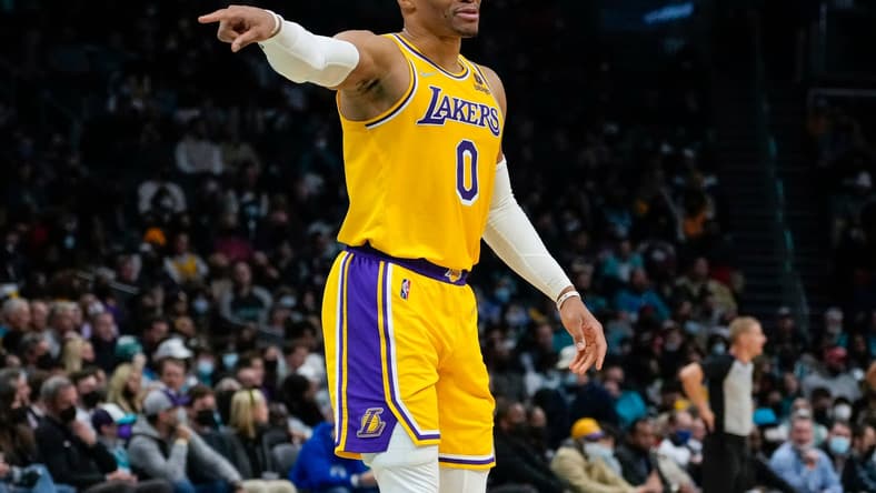russell westbrook, los angeles lakers