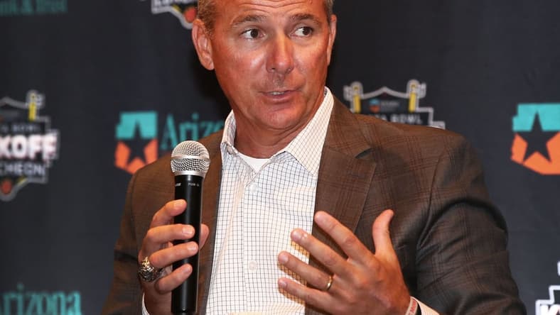 Former Ohio State Buckeyes head coach Urban Meyer is transitioning to the studio as a Fox Sports college football analyst.

Fiesta Bowl Kickoff Luncheon Urban Meyer