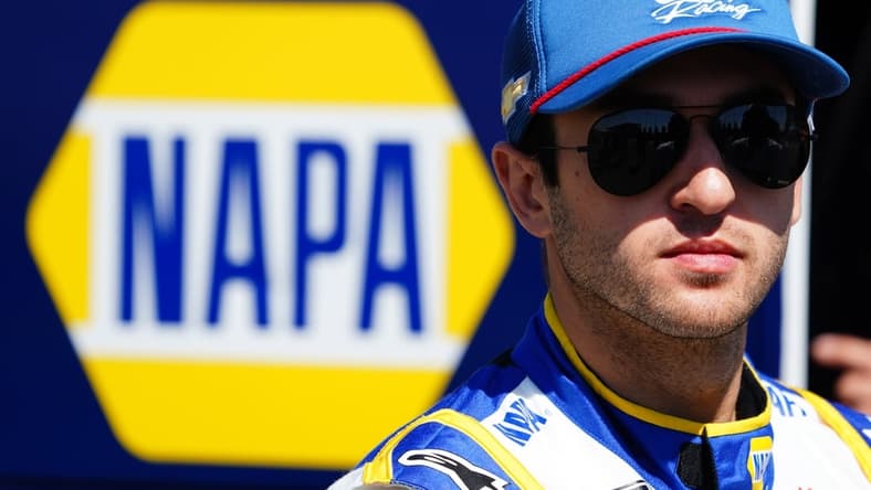 Apr 23, 2022; Talladega, Alabama, USA; NASCAR Cup Series driver Chase Elliott (9) during qualifying for the GEICO 500 at Talladega Superspeedway. Mandatory Credit: John David Mercer-USA TODAY Sports