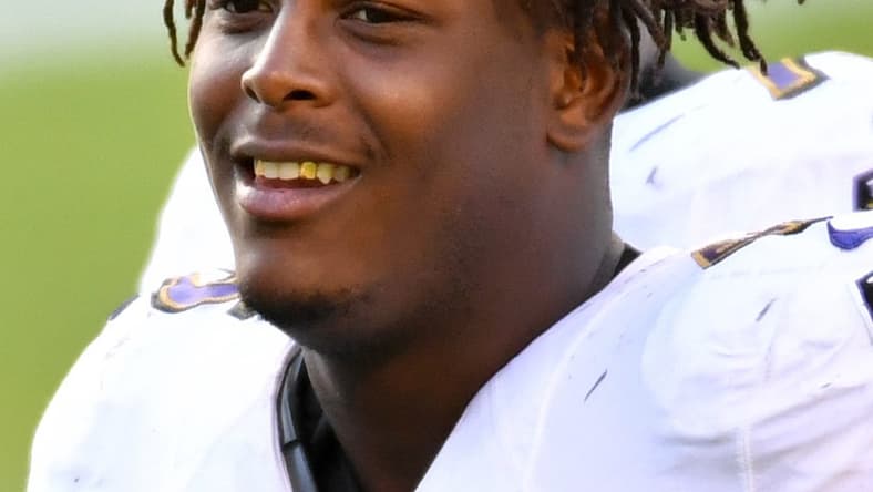 NFL Baltimore Ravens linebacker Jaylon Ferguson