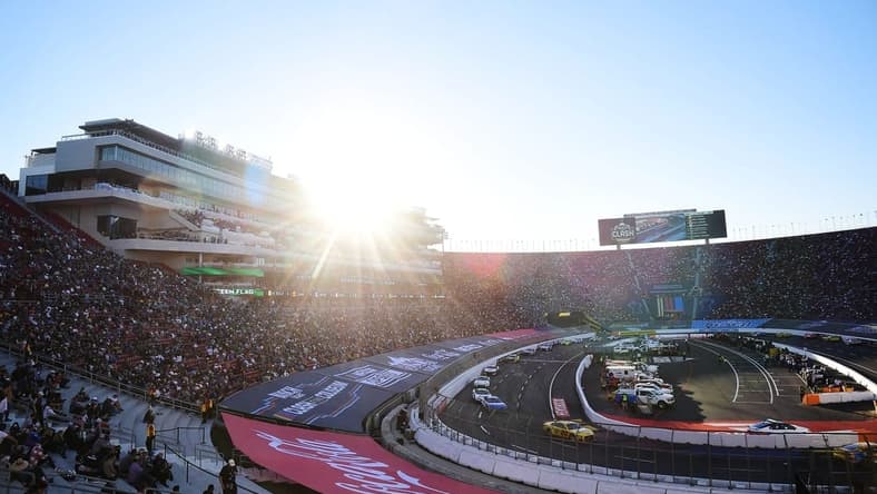 Feb 6, 2022; Los Angeles, California, USA; General view during the Busch Light Clash at The Coliseum at Los Angeles Memorial Coliseum. Mandatory Credit: Gary A. Vasquez-USA TODAY Sports