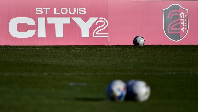Mar 25, 2022; St.Louis, MO, USA;  A general view before the inaugural MLS NEXT Pro match between the St. Louis City 2 and the RNY FC at Hermann Stadium. Mandatory Credit: Jeff Curry-USA TODAY Sports