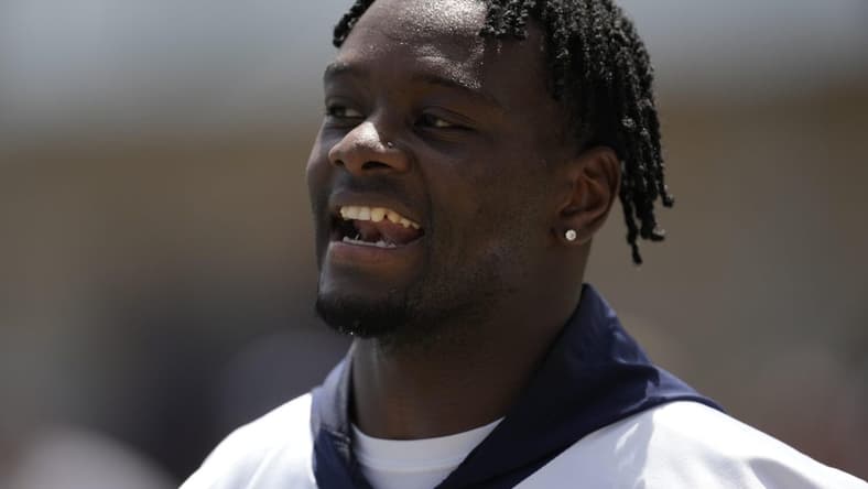 Jul 27, 2022; Oxnard, CA, USA; Dallas Cowboys receiver Michael Gallup (13) during training camp at the River Ridge Fields. Mandatory Credit: Kirby Lee-USA TODAY Sports