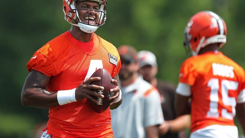 Cleveland quarterback Deshaun Watson received a six-game suspension from former judge Sue L. Robinson.
Syndication Usa Today