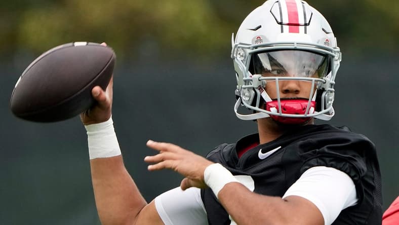 Quarterback C.J. Stroud is preparing for a potentially historic redshirt sophomore season at Ohio State.

REDO Ohio State QB CJ Stroud