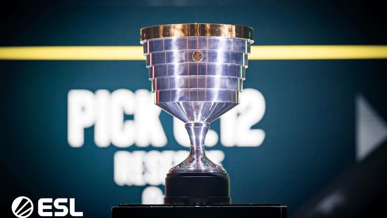 ESL One trophy.