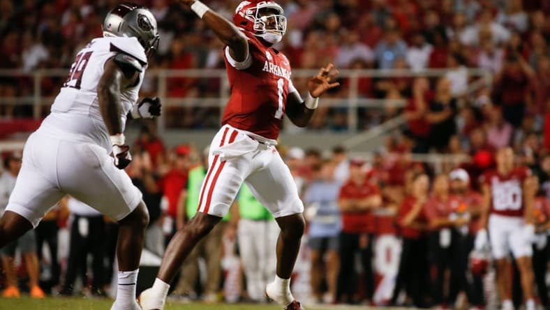 The Missouri State Bears took on the Arkansas Razorback at Arkansas on Saturday, September 17, 2022.

Tmsu Arkansas01074
