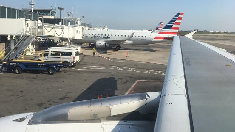 Leaving LaGuardia Airport to cover the Yankees' season opener at Washington
Leaving Laguardia Airport to cover Yankees' 2020 opener
