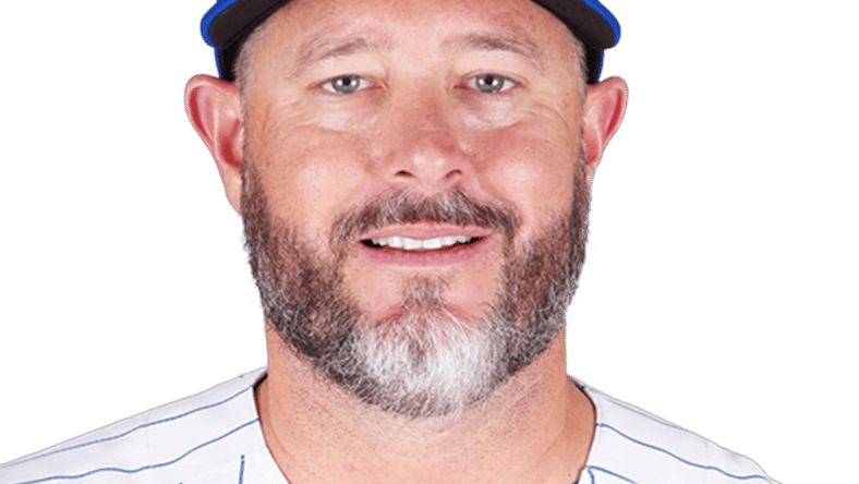 Mar 16, 2022; USA; Chicago Cubs Greg Brown poses for a 2022 MLB portrait. Mandatory Credit: MLB photos via USA TODAY Sports