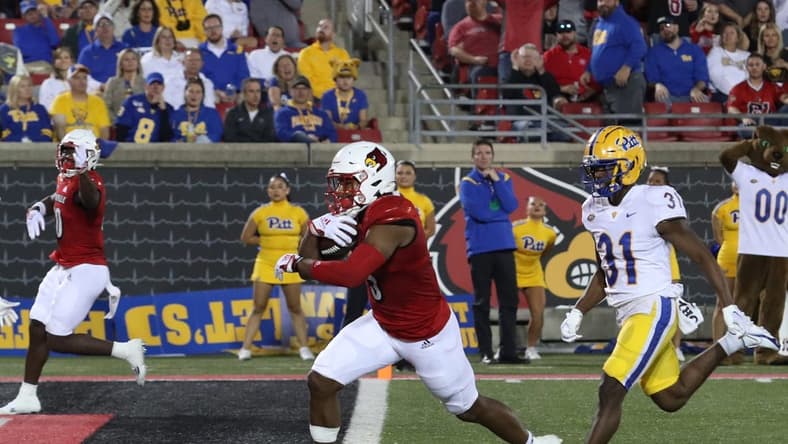 Louisville   s Marshon Ford scores a touchdown against Pitt. Oct. 22, 2022

Louisvillepitt 06