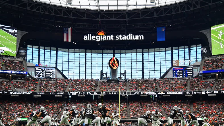 NFL: Denver Broncos at Las Vegas Raiders