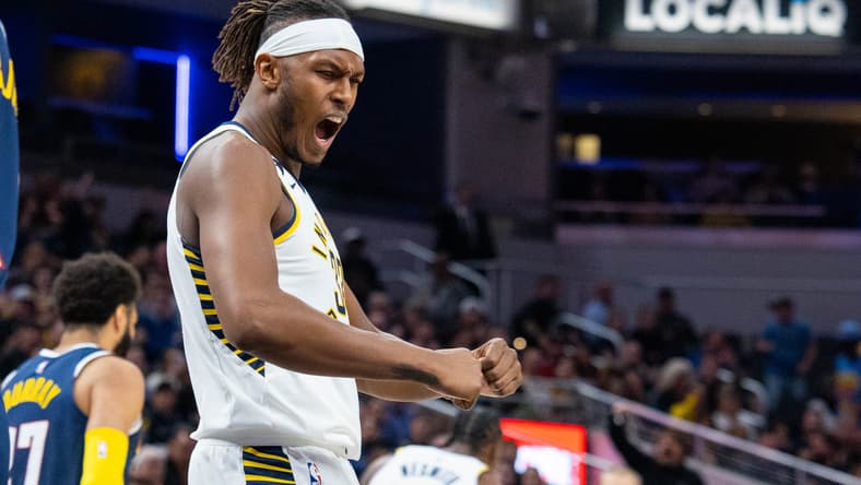 NBA: Denver Nuggets at Indiana Pacers