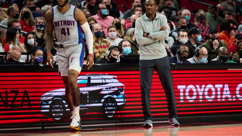 NBA: Detroit Pistons at Portland Trail Blazers