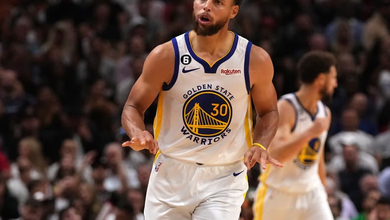NBA: Golden State Warriors at Miami Heat