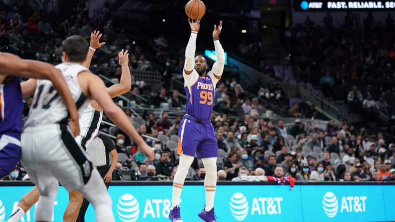 NBA: Phoenix Suns at San Antonio Spurs