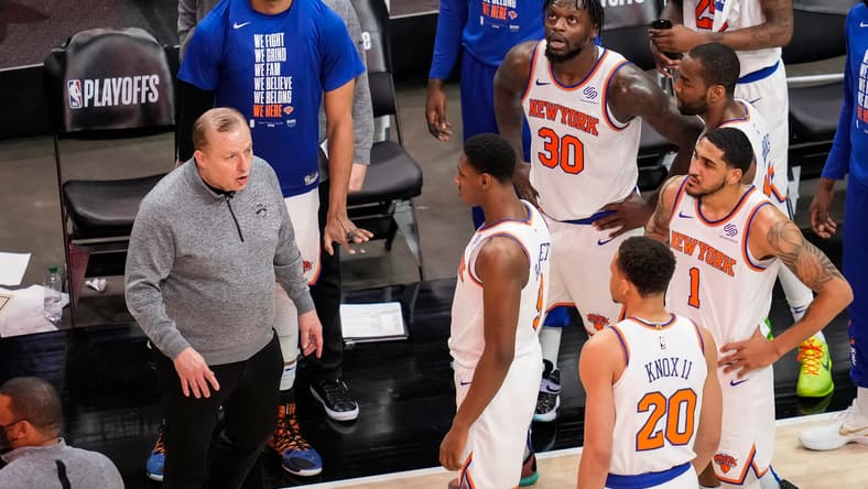 NBA: Playoffs-New York Knicks at Atlanta Hawks