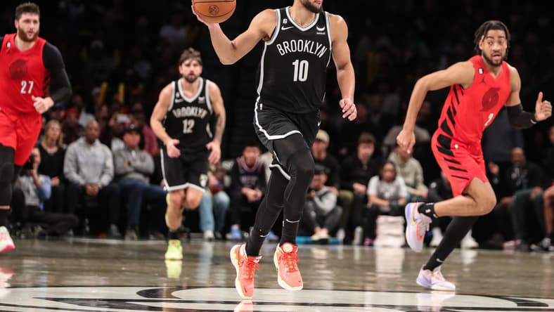 NBA: Portland Trail Blazers at Brooklyn Nets
