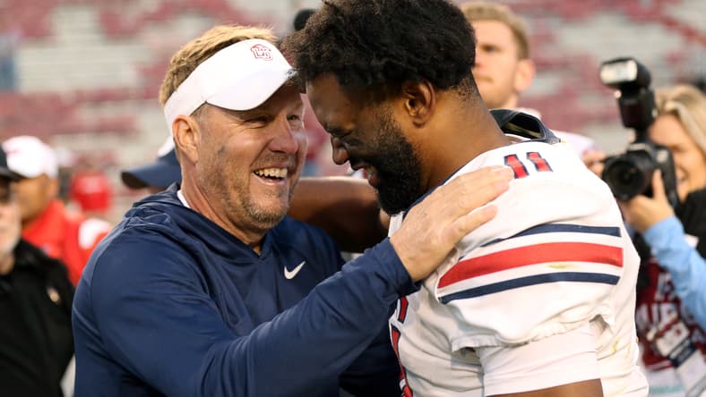 NCAA Football: Liberty at Arkansas