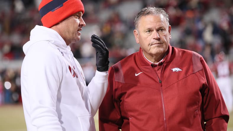 NCAA Football: Mississippi at Arkansas