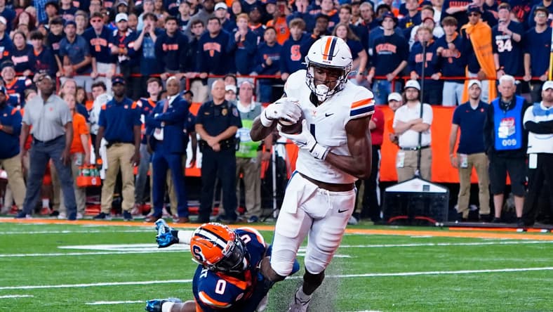 NCAA Football: Virginia at Syracuse