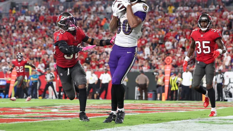 baltimore ravens at new orleans saints: isaiah likely