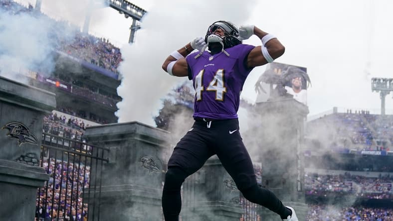 baltimore ravens at new orleans saints: marlon humphrey