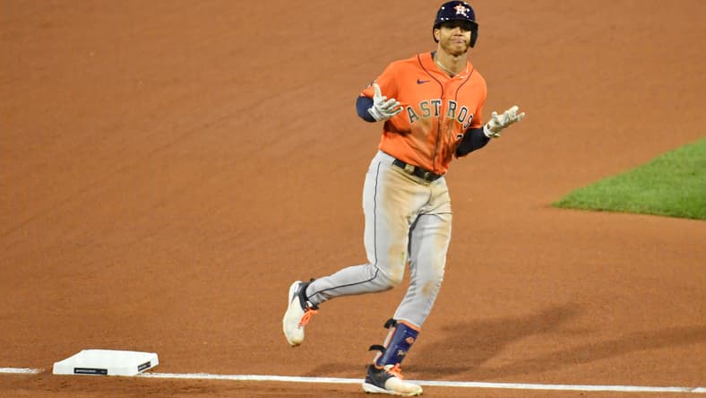 jeremy pena home run