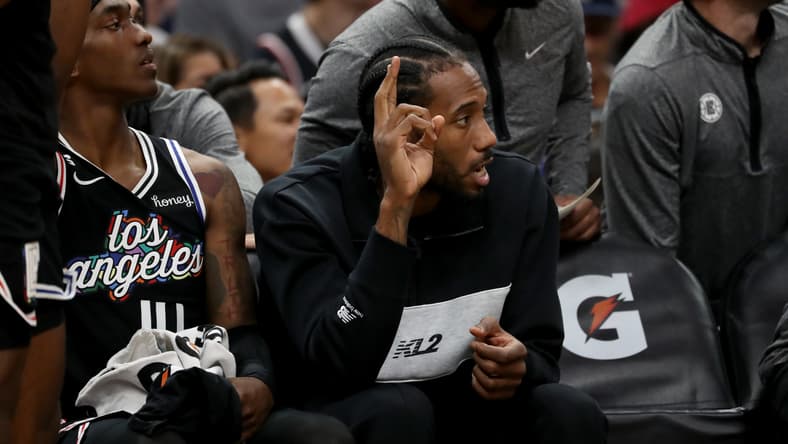 Los Angeles Clippers forward Kawhi Leonard