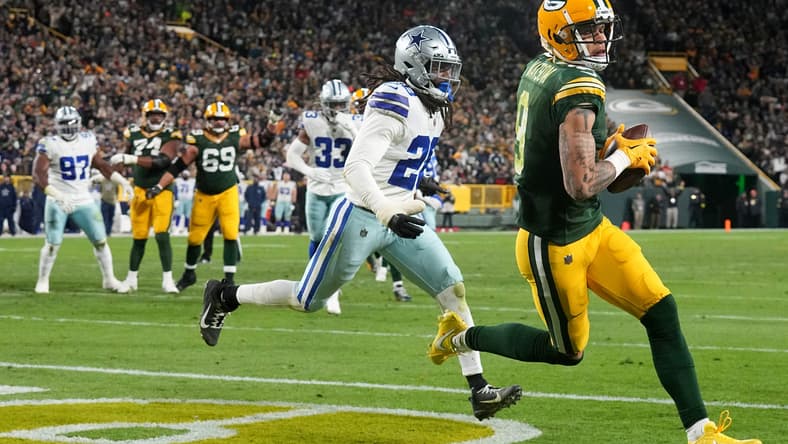 nfl rookies week 10: christian watson