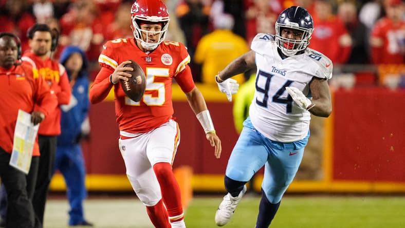 Kansas City Chiefs' Patrick Mahomes