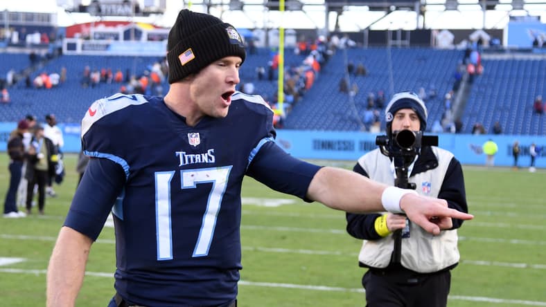 tennessee titans at green bay packers: ryan tannehill